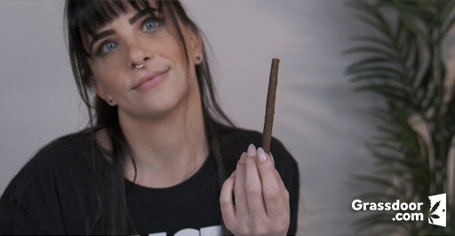 weed blunt rolled