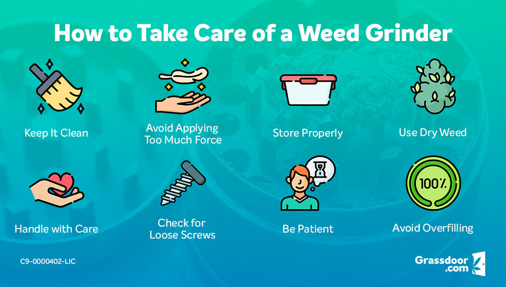 How to Properly Maintain Your Grinder